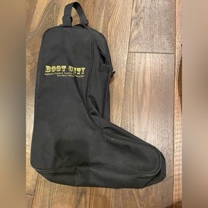 Boot City western Boot storage /carry bag. Dual compartment. Black